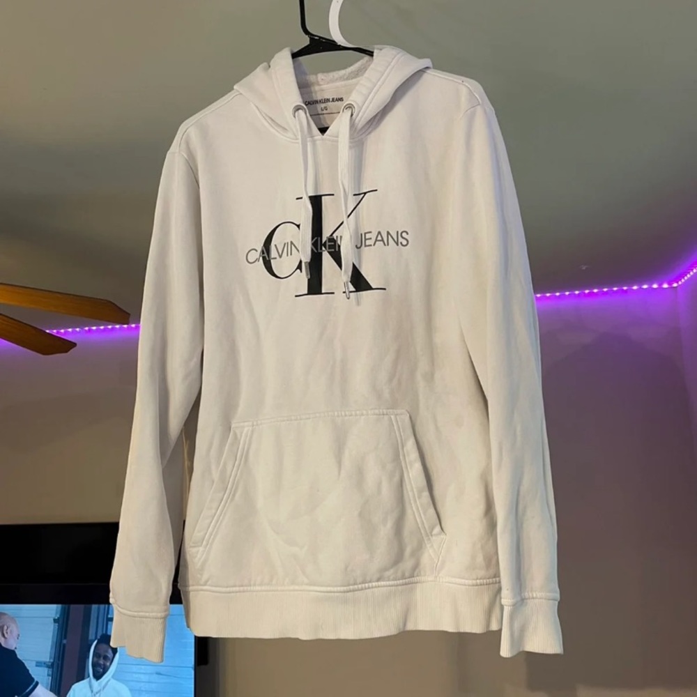 Calvin Hoodie Large